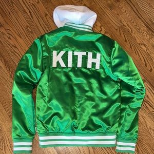 COPY - KITH Sprite bomber jacket USED Men’s sz.XS 2019